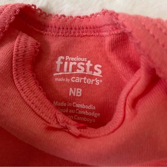 Carter’s Short Sleeve Onesies Bodysuit 5 Pack - Picture 7 of 7